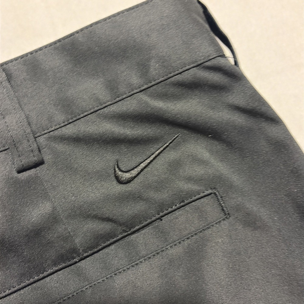 Nike Golf Pants Mens 34x32 Black Dri-FIT Performance Golf Chinos - Picture 11 of 11